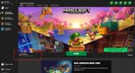 This mod can be accessed directly from the official game launcher (Image via Mojang)